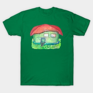 green fantasy cabin T-Shirt